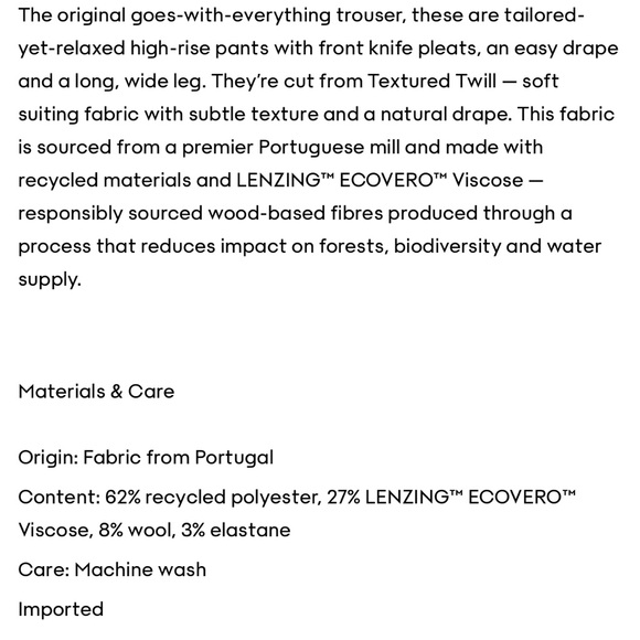 Wilfred Effortless Pant - Picture 4 of 9